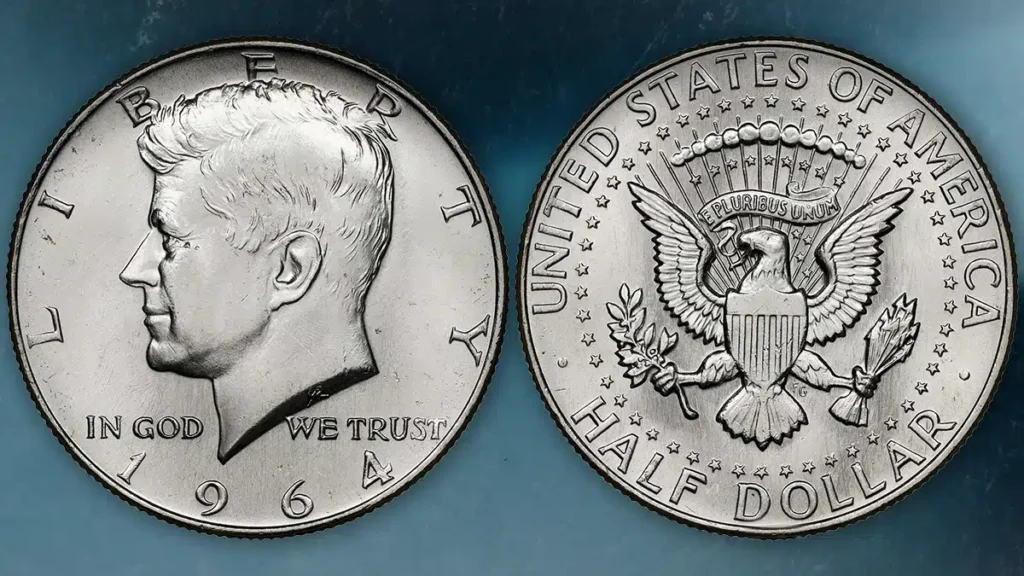 value kennedy half dollar 1964