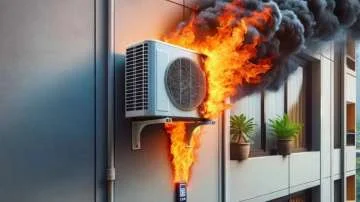 AC explosion causes