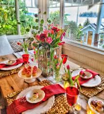 Valentine’s Day tablescape 2025